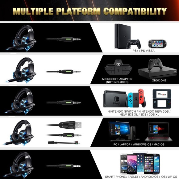 COPY - RUNMUS K2 Gaming Headset - Picture 8 of 8